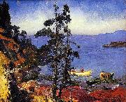George Wesley Bellows Evening Blue oil painting artist